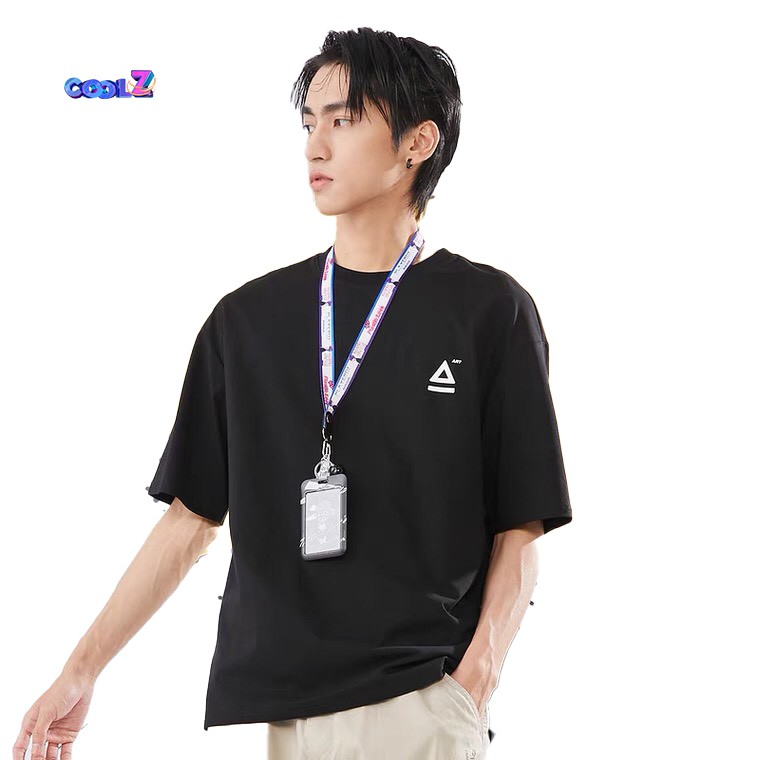 Áo thun tay lỡ.Logo Tam Giác. CoolZ phông Unisex nam nữ Cotton oversize form rộng  CZ067 | BigBuy360 - bigbuy360.vn