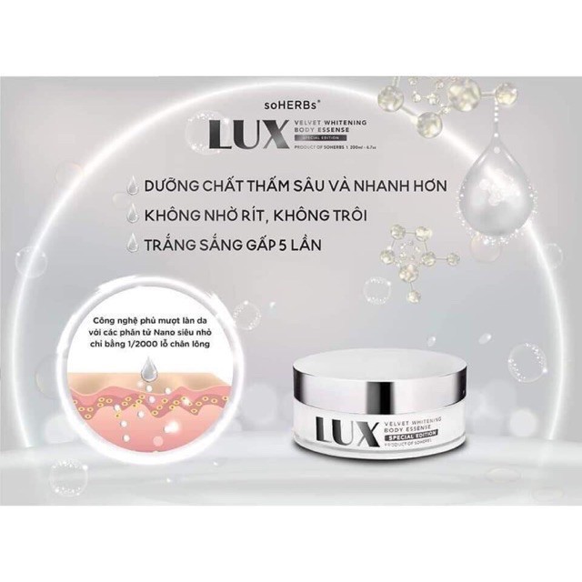 { CHÍNH HÃNG} BODY LUX TINH CHẤT YẾN TƯƠI