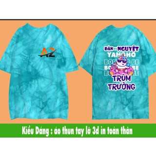 VIDEO ÁO LỚP 3D, NỀN LOANG, TIEDYE ĐẸP VÀ RẺ NHẤT