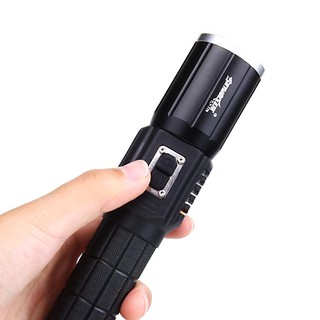 Skywolfeye 7 Modes 6000 LM Zoomable  T6 LED Flashlight Torch Lamp Light
