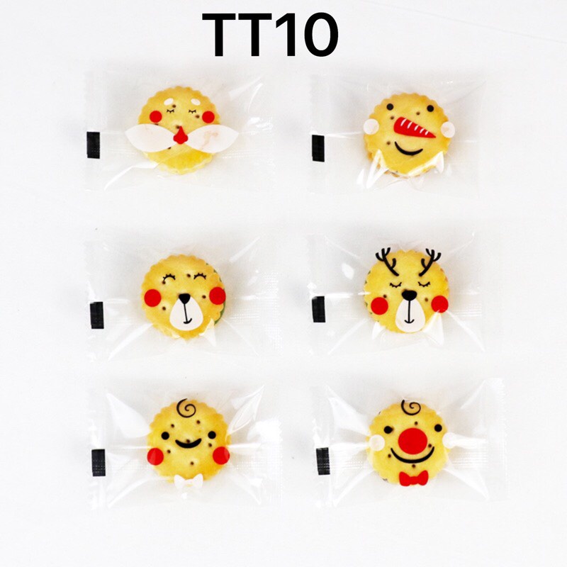 Túi đựng bánh/kẹo/trà Tuần Lộc TT10 -  4.5x7.5cm