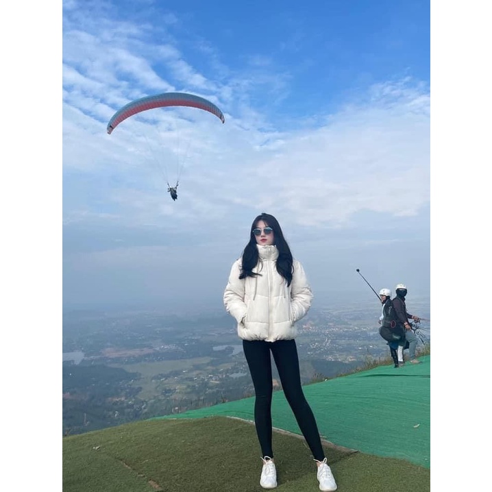 Aó Khoác Phao Nữ ,Dáng Ngắn, Dày, QCCC Gía Rẻ
