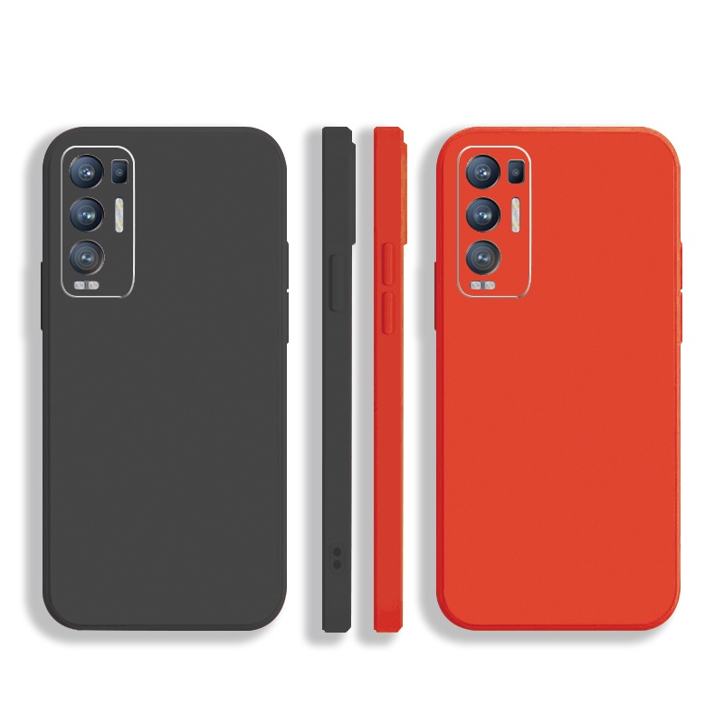 Ốp Điện Thoại Silicon Mềm Viền Vuông Cho OPPO Reno6 Z 5G Reno 5 Pro 4 4G 3 Reno2 Z F