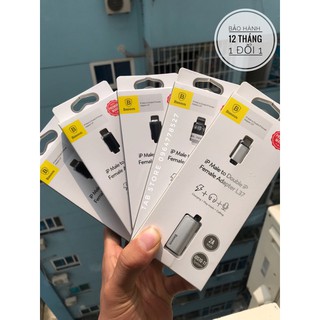 Bộ Chia Cổng Lightning 1 Thành 2 Baseus L37 cho iPHONE-BS