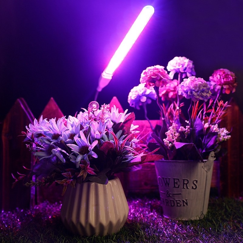 Đèn LED 21 Bóng Cổng USB Kích Thích Tăng Trưởng Cho Cây Cảnh Tiện Dụng Và Bền
