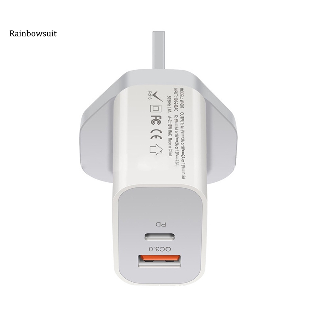 Cốc sạc nhanh PD 20W QC3.0 dành cho điện thoại