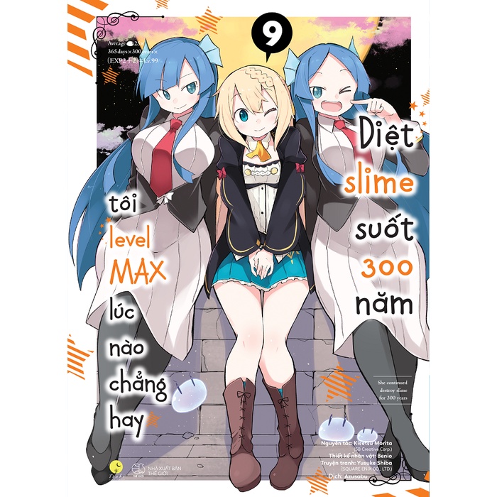 Sách - [Manga] Diệt Slime Suốt 300 Năm, Tôi Levelmax Lúc Nào Chẳng Hay (Tập 9)
