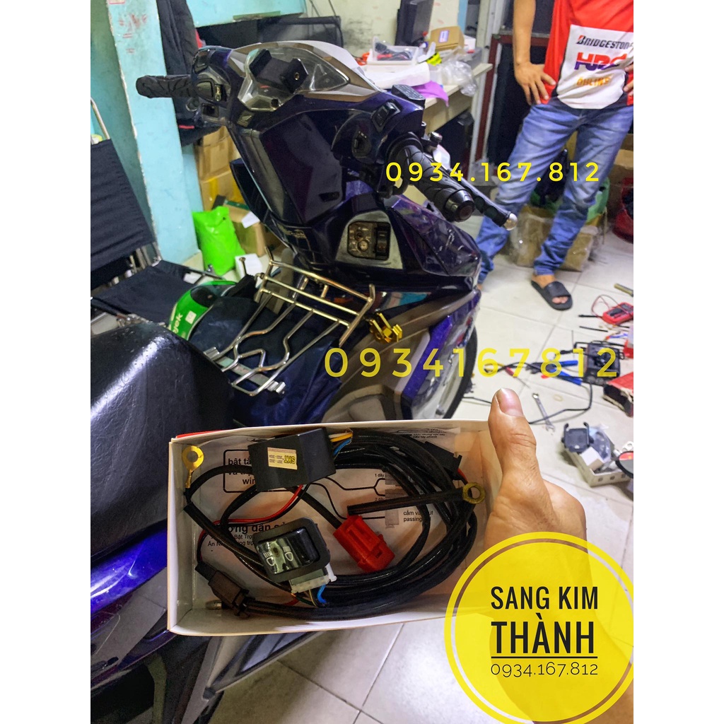 Mạch Passing Sh Xe HONDA AB 2016 2017 2018 2019 Và Trợ Sáng Tặng kèm Nút Passing Sh