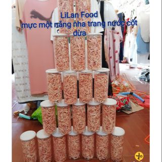 Mực một nắng hấp nước cốt dừa