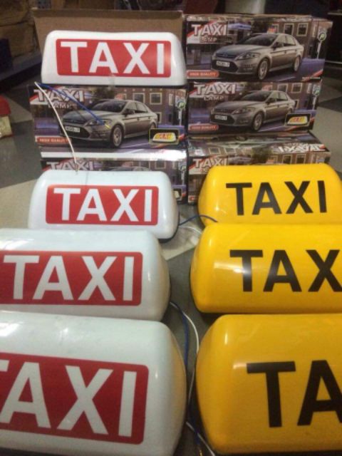 Mào taxi có đèn có đế nam châm (loại to 30cm) | BigBuy360 - bigbuy360.vn