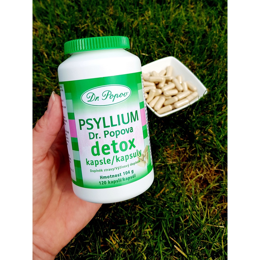 Viên Xơ Psyllium Giảm Cân, Detox Gan - Hệ Tiêu Hóa, Chống Táo Bón 120 viên