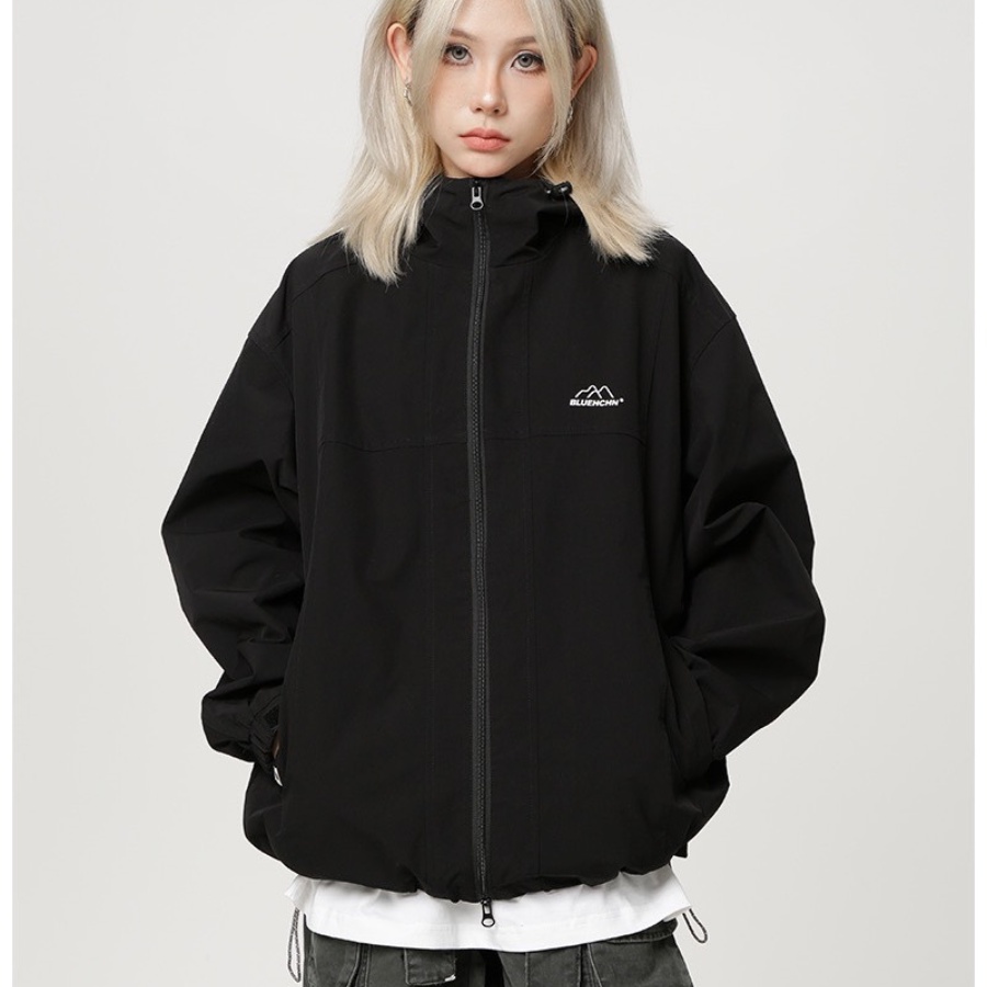 Áo khoác gió unisex 2 lớp, chống nước, chống bụi - Local Brand ZONEF OFFICIAL AGM