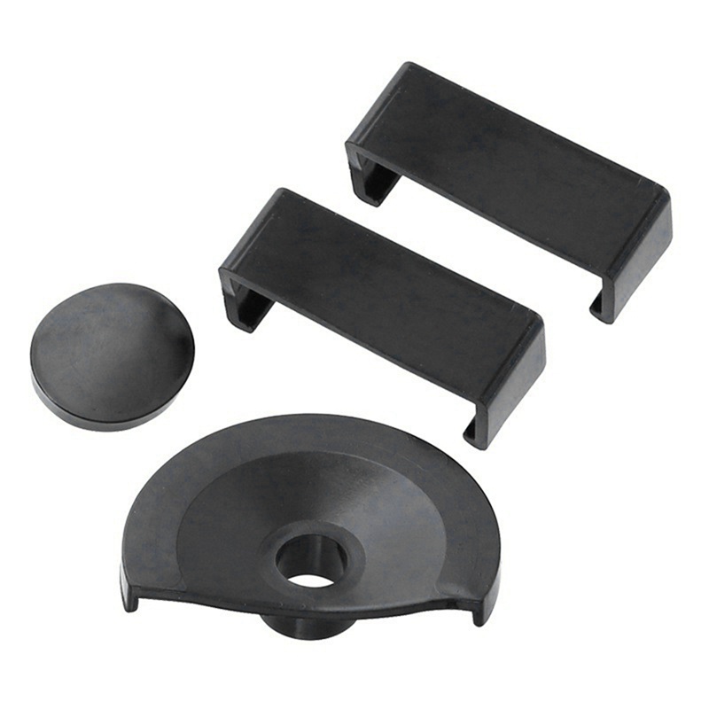 Set 4 kẹp cao su chống trượt bảo vệ bàn ghế xoay 360 độ 60mm