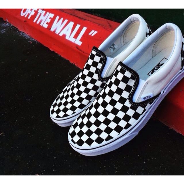 vans slip on real