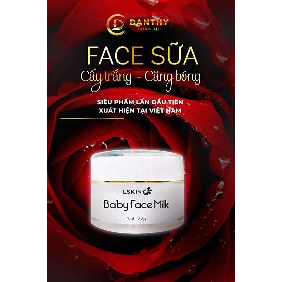 KEM BABY FACE MILK CẤY TRẮNG CĂNG BÓNG CÔNG TY ĐAN THY