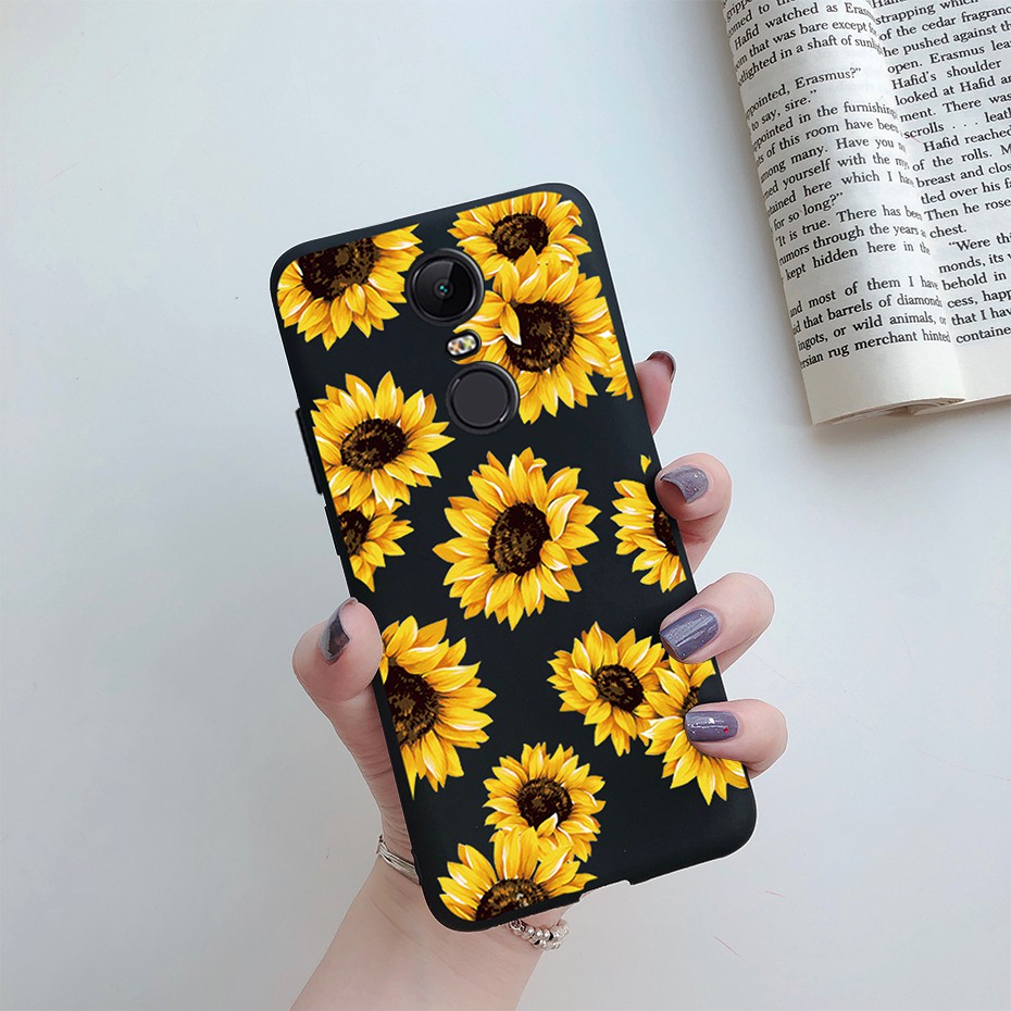 Ốp điện thoại TPU dẻo họa tiết hoa cúc xinh xắn cho XIAOMI REDMI 5/5 PLUS/NOTE 5A/NOTE 5A PRIME REDMI 5 PLUS