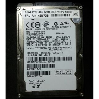 Ổ cứng laptop 160gb