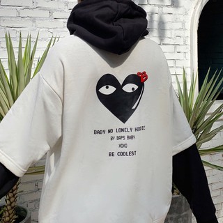 Hoodie baps heart- trái tim bé bỏng