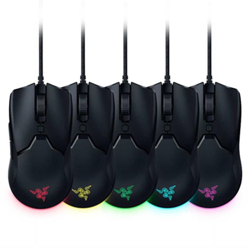 Bảo hành đúng 12 tháng-Chuột chơi game có dây Razer Viper Mini với đầy đủ hộp đèn LED RGB