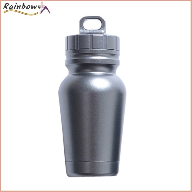 Outdoor Aluminum Alloy Waterproof Tank Sealed Bottle Medicine Capsule