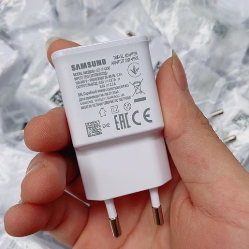 Củ sạc Samsung sạc nhanh S10 2A - Đầu ra USB - Bảo hành 12 tháng - Lỗi 1 đổi 1 - Sử dụng được nhiều loại máy khác nhau