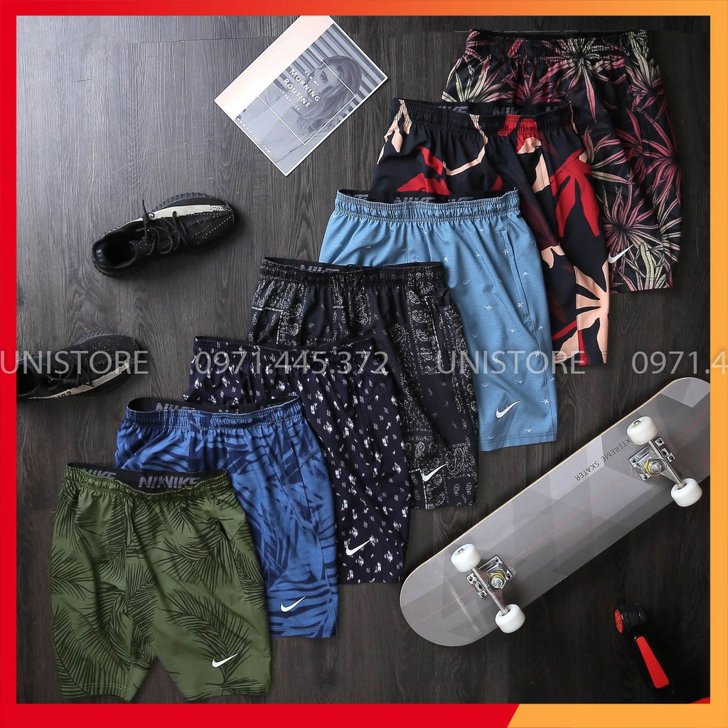 Quần short nam đi biển thể thao tập gym xuất khẩu SNI19 | BigBuy360 - bigbuy360.vn