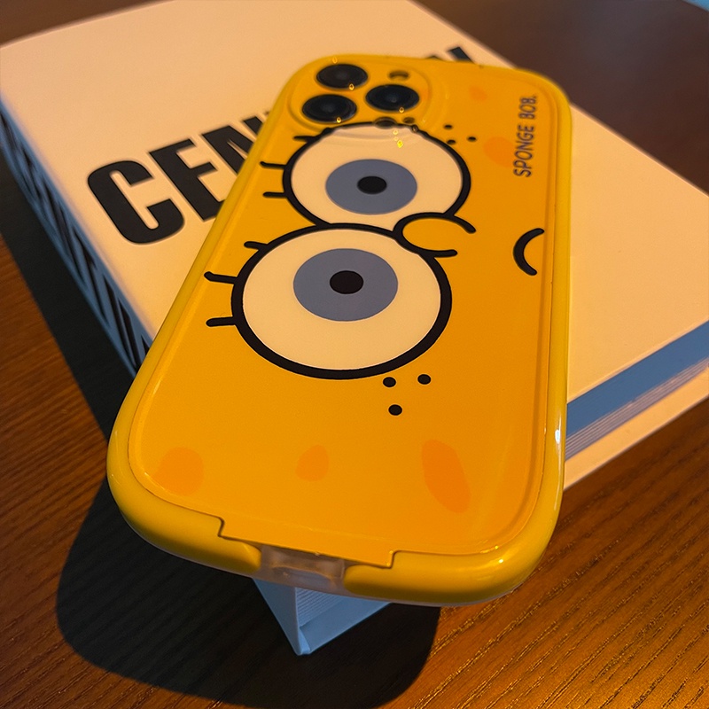 Ốp Điện Thoại in Hoạt Hình SpongeBob Chống Sốc Cho iPhone 7 plus X xs max xr Apple 11 pro max 12 pro max 13 pro max