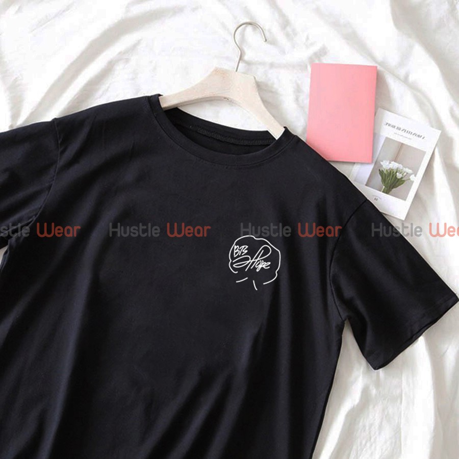 (FREE SHIP TOÀN QUỐC - Ảnh Thật) Áo thun IN HÌNH CHỮ KÍ BTS TRƠN dành cho NAM - NỮ FORM RỘNG CỔ TRÒN TAY LỠ UNISEX