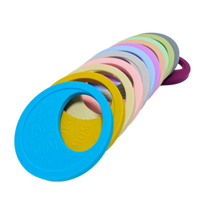 Đồ Chơi Gặm Nướu Bằng Silicone Hình Mặt Trăng Dành Cho Em Bé