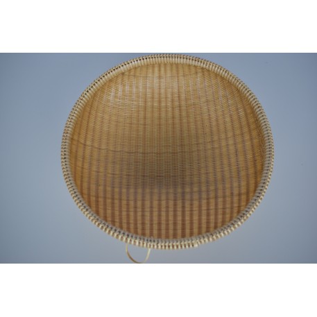 [Mây tre Bao La Huế] Rá đựng rau, trái cây,... Bằng Mây Tre đường kính 23cm cao 7cm