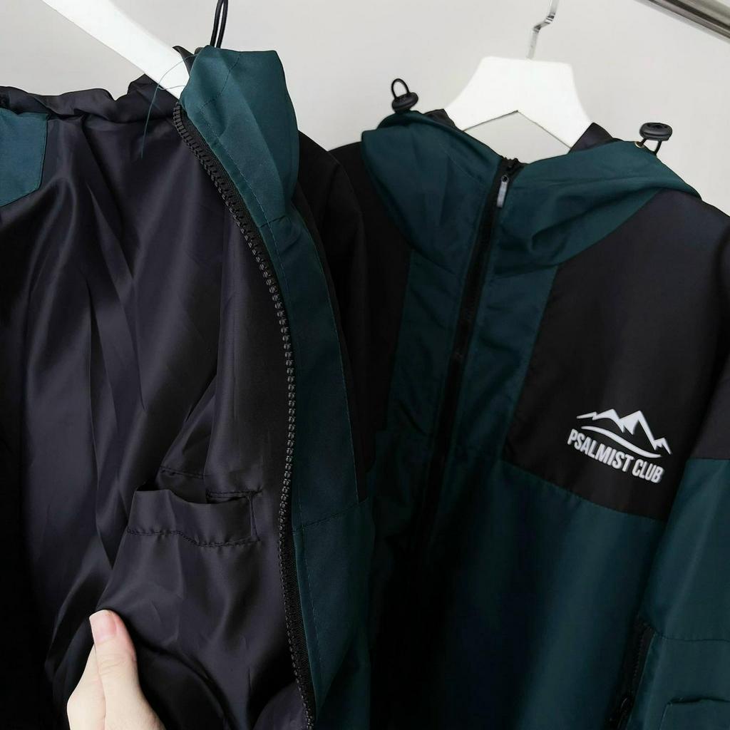 [sẵn] Áo Khoác Dù Tanazi Dài Tay Form Rộng Unisex Vải Dù 2 Lớp Chữ In CLUB 3 Màu (ảnh thật tại shop) TanaziCloset