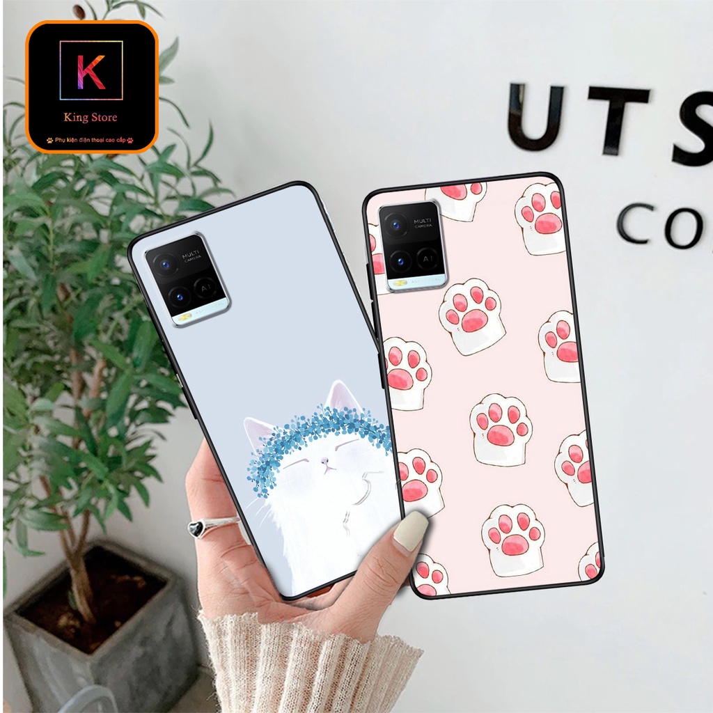 Ốp lưng Vivo Y21 - Vivo Y21s - Vivo Y33s - Ốp in hình mèo con ngộ nghĩnh