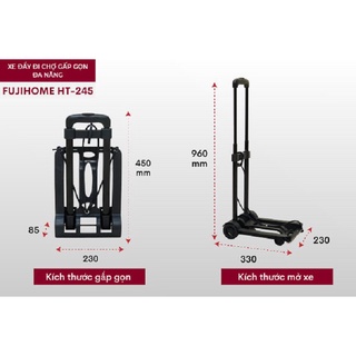 Xe đẩy hàng Mini FUJIHOME HT-245