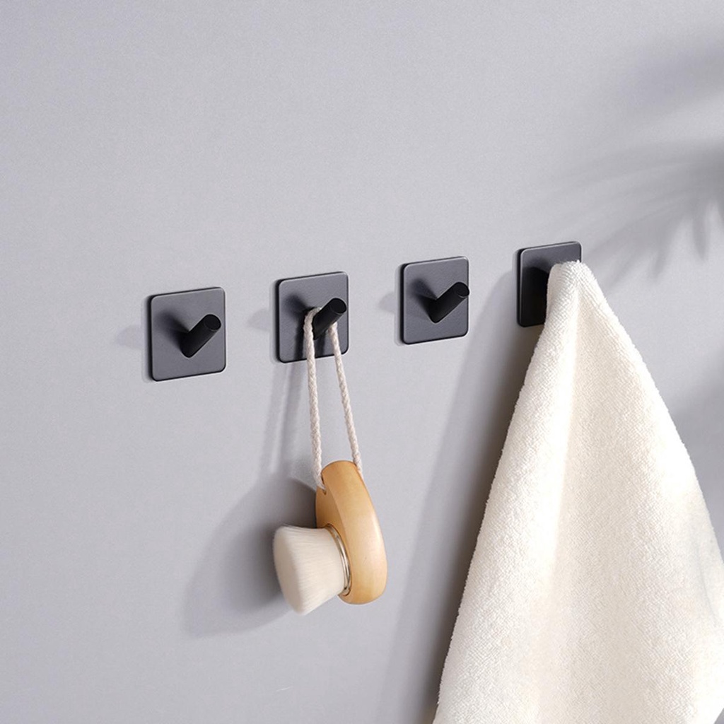 Móc Treo Đồ Dán Tường Bằng Thép Không Gỉ Chống Rỉ Sét Cho Gara Khách Sạn