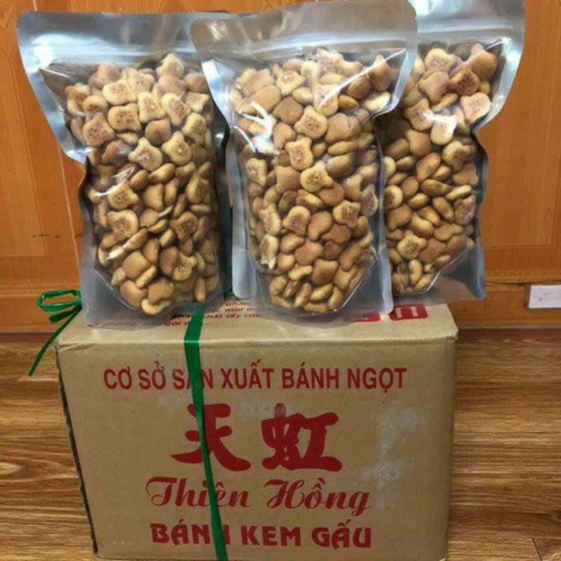 Bánh gấu nhân kem Thiên Hồng