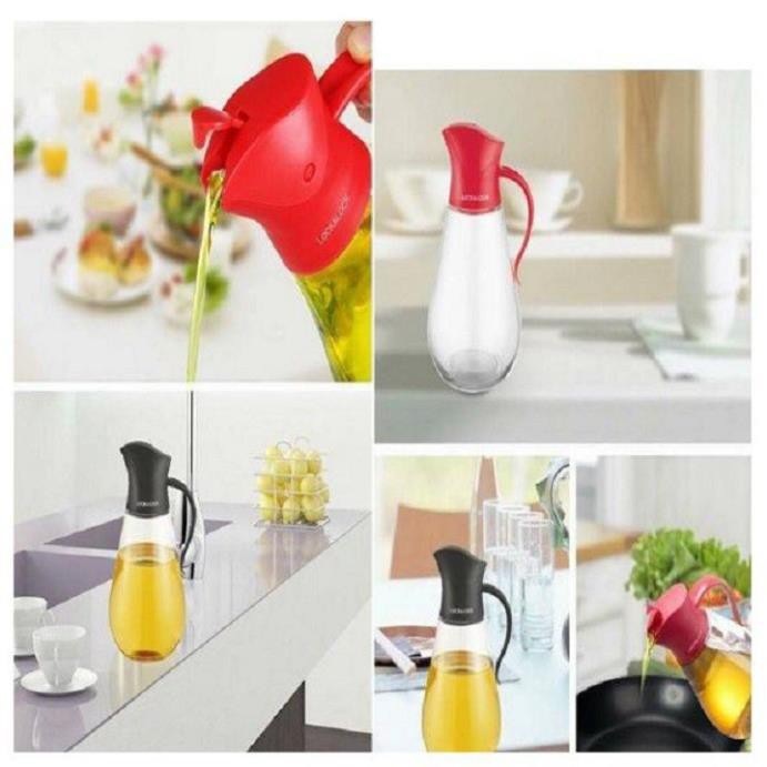 Bình Đựng Dầu Ăn Lock&amp;Lock Tặng Kèm 1 Bình Thủy Tinh