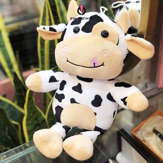 Gấu Bông Bò Sữa Siêu Cute Mềm Mịn Size 30cm