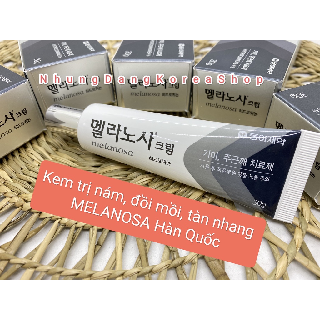 KEM CHẤM TÀN NHANG, NÁM, ĐỒI MỒI #MELANOSA HÀN QUỐC (30g)
