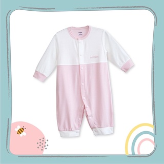 Body dài tay sơ sinh Bamboo Mompa