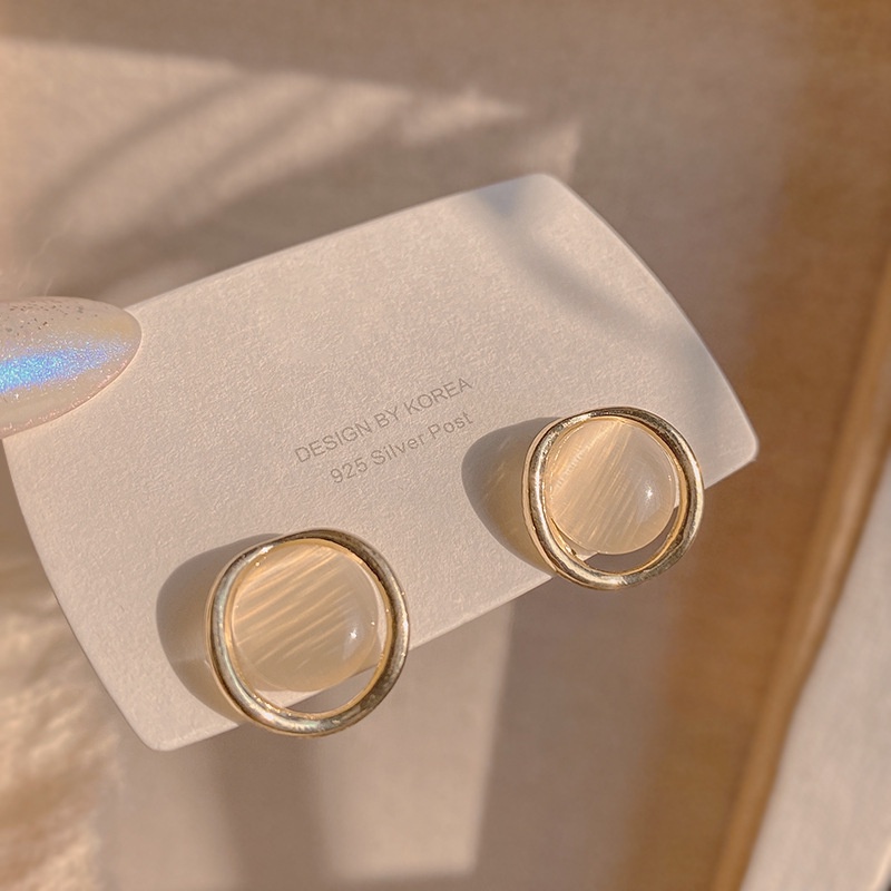 Khuyên Tai Opal Phong Cách Thời Trang Chất Lượng Cao Độc Đáo 2022 Cho Nữ