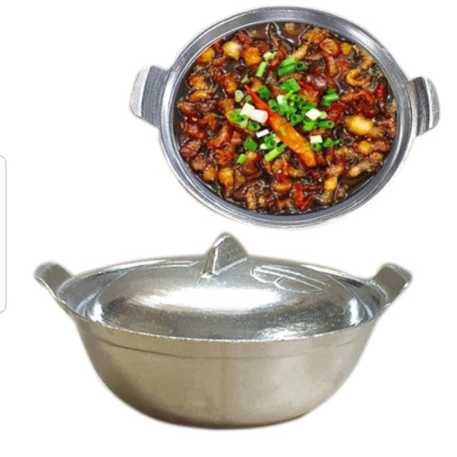 NỒI GANG KHO CÁ THỊT