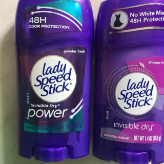 💟Lăn Khử Mùi Lady Speed Stick💟 39.6g power/shower fresh