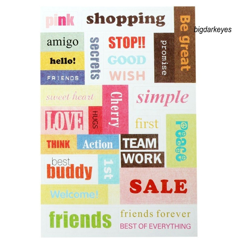 Set 6 Miếng Dán Giấy Hình Lịch Phong Cách Cổ Điển Dùng Trang Trí Sổ Tay DIY