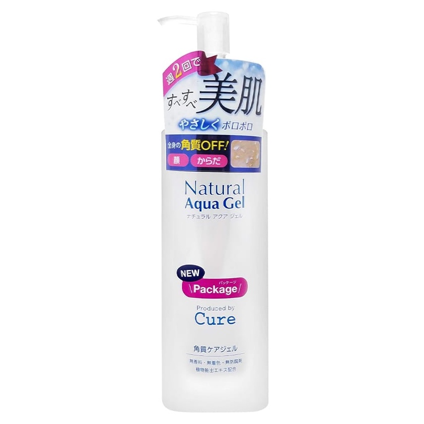 Tẩy da chết Cure Natural Aqua Gel 250ml - Nhật bản