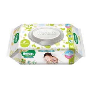 Khăn ướt huggies 60 tờ