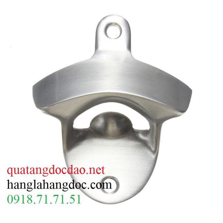 Khui bia gắn tường bằng inox tiện dụng &amp; cá tính