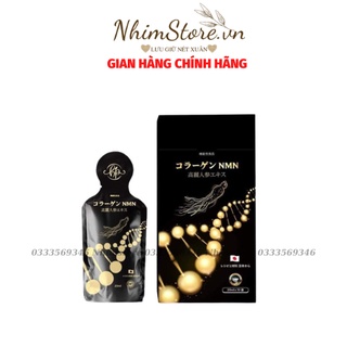 Nước Uống Collagen NMN Huyền Phi Trẻ Hóa Da Hộp 10 gói [Chính Hãng]