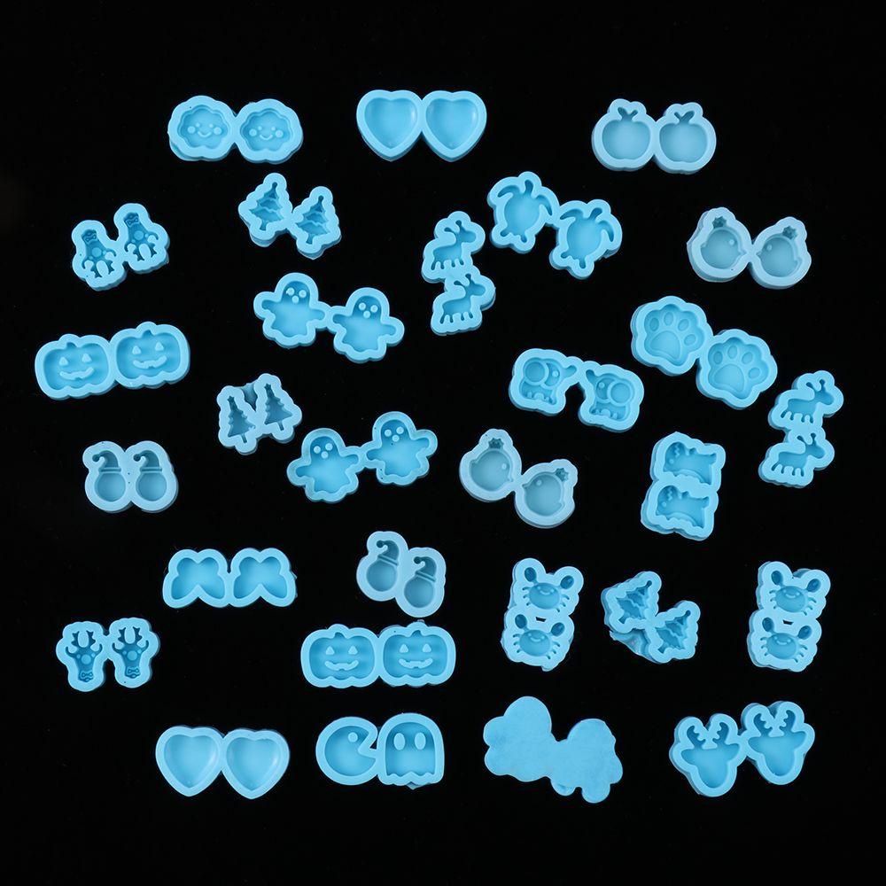 Khuôn Silicone Làm Bông Tai Handmade Hình Nai Sừng Tấm KENT1