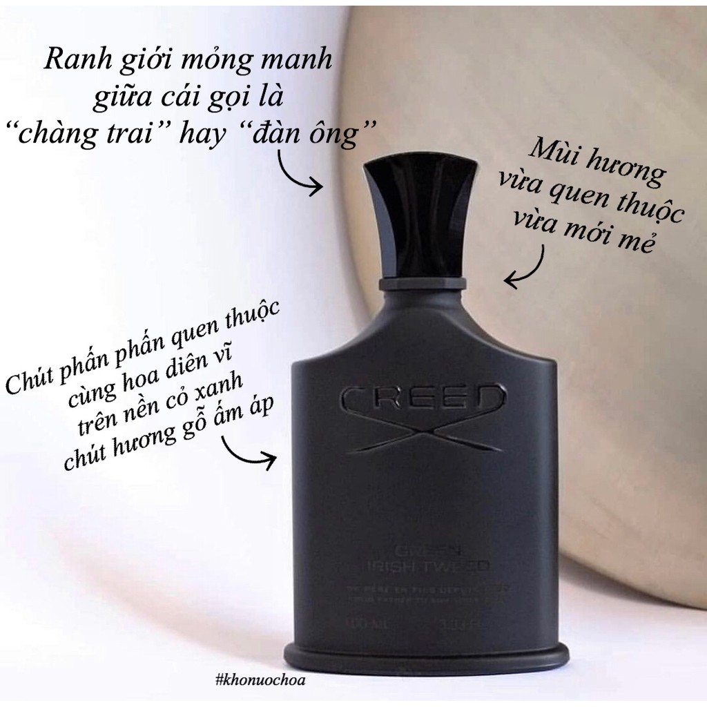 ✦GH✦ Nước hoa dùng thử Creed Green Irish Tweed #NH | Thế Giới Skin Care