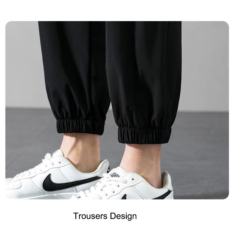 Quần Jogger Thể Thao Dáng Rộng Thoáng Khí Phong Cách hip hop Cá Tính Cho Nam